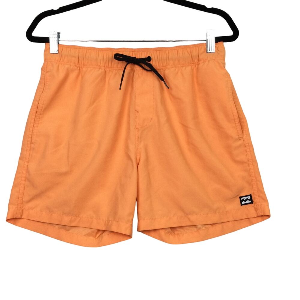 Billabong Beach Resort Drawstring Elastic Waist Slash Pocket Surf Board Shorts S